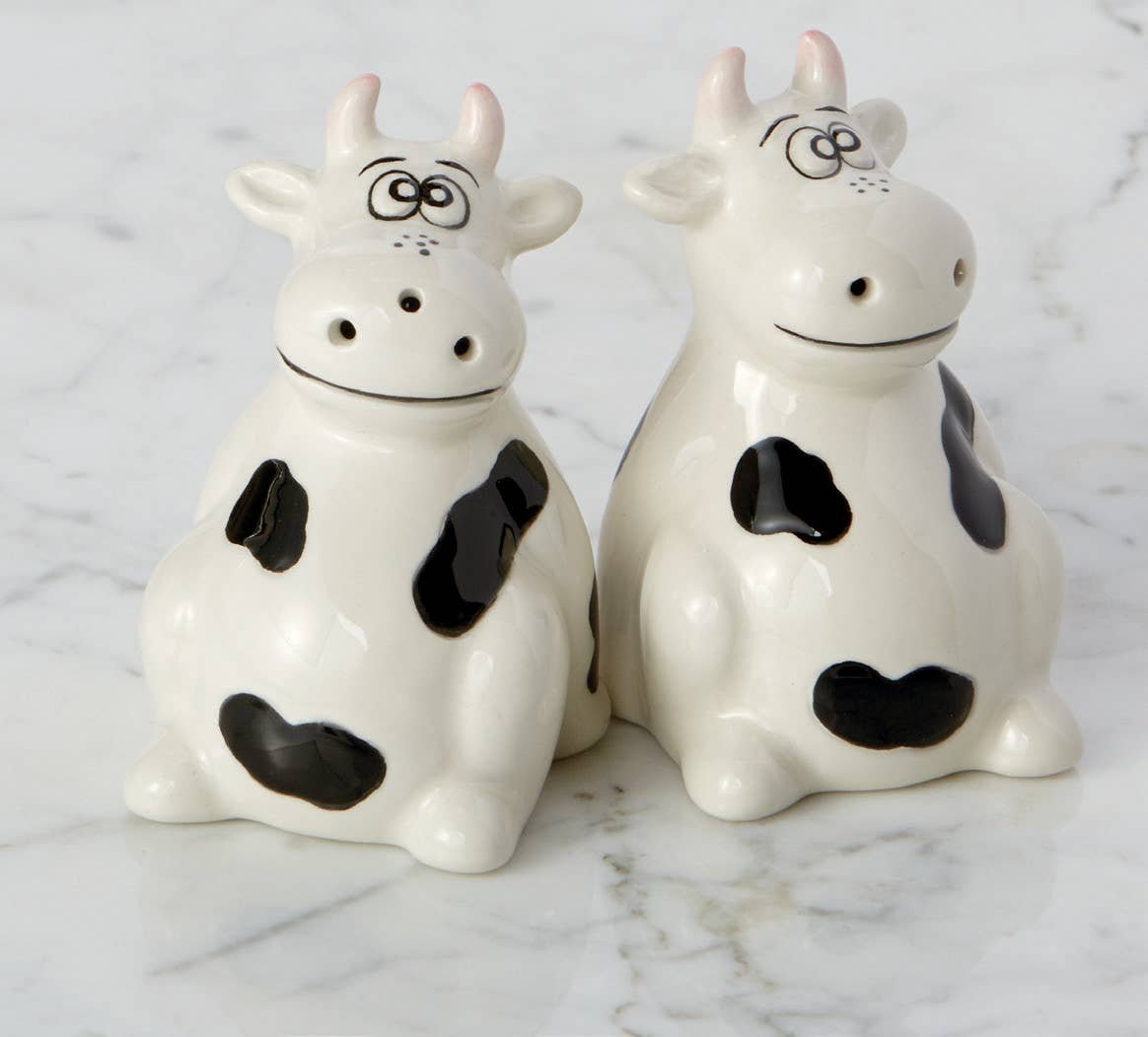 Cows Ceramic Salt & Pepper Shakers - Image 2