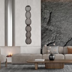 Metal Sculpture, Hanging steel wire mesh sculpture