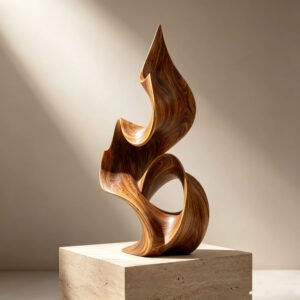 Flowing Flame Sculpture